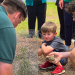 Forester Matthew O_Connor Helping Kids Plant Moon Tree 3