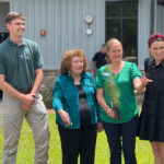 Forester Matthew O_Connor with Erin Youmans, East GA College Staff, and Moon Tree