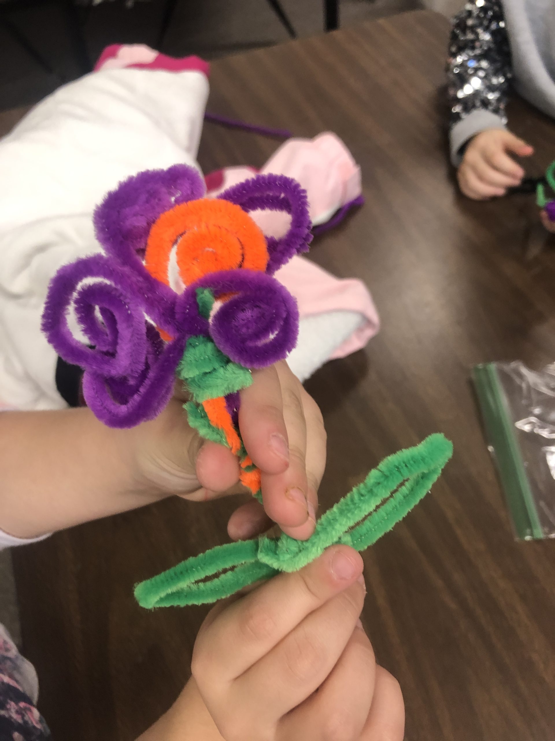 Pipe Cleaner Flowers - Made in Greer