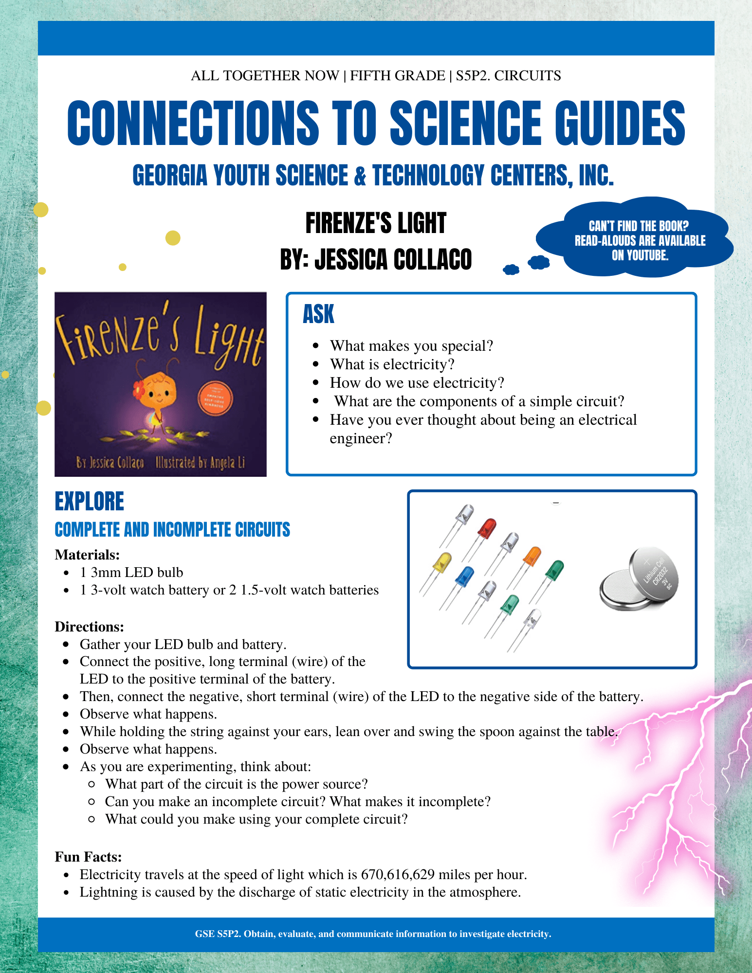 2023 Connections to Science Guides - 5th